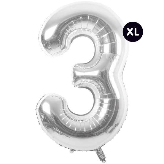 Ballon aluminium chiffre 