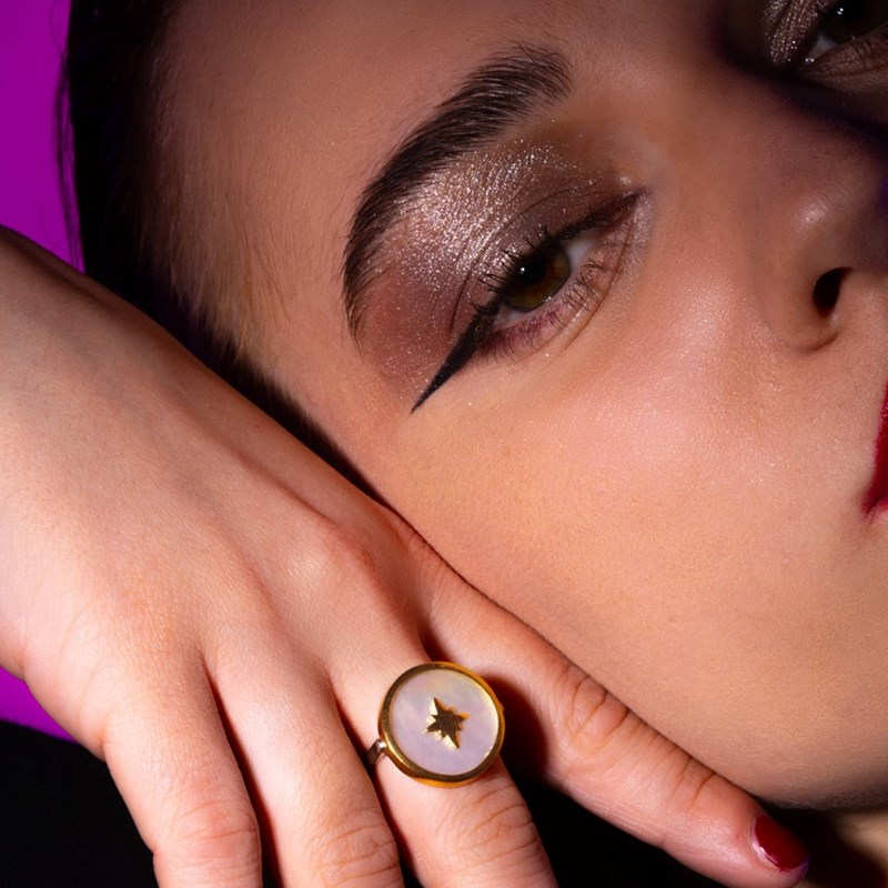 Bague Reine nacre