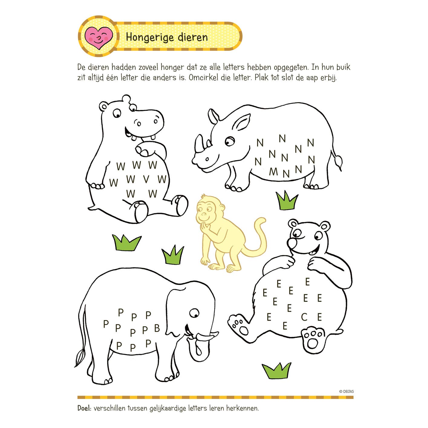 Oefenpret met Stickers - Schrijven, Lezen, Tellen (5-6 jaar)