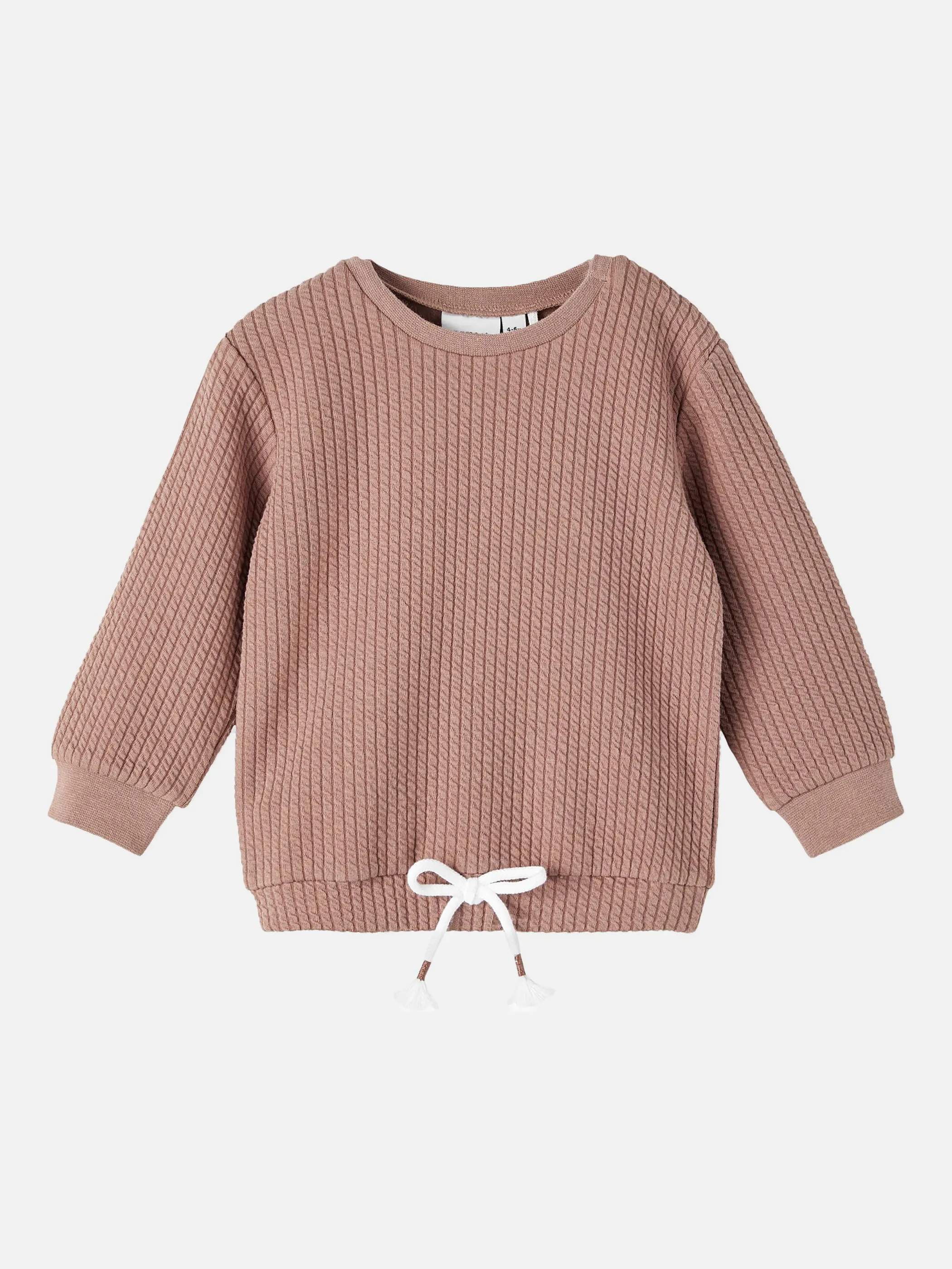 Mädchen Sweatshirt mit Struktur