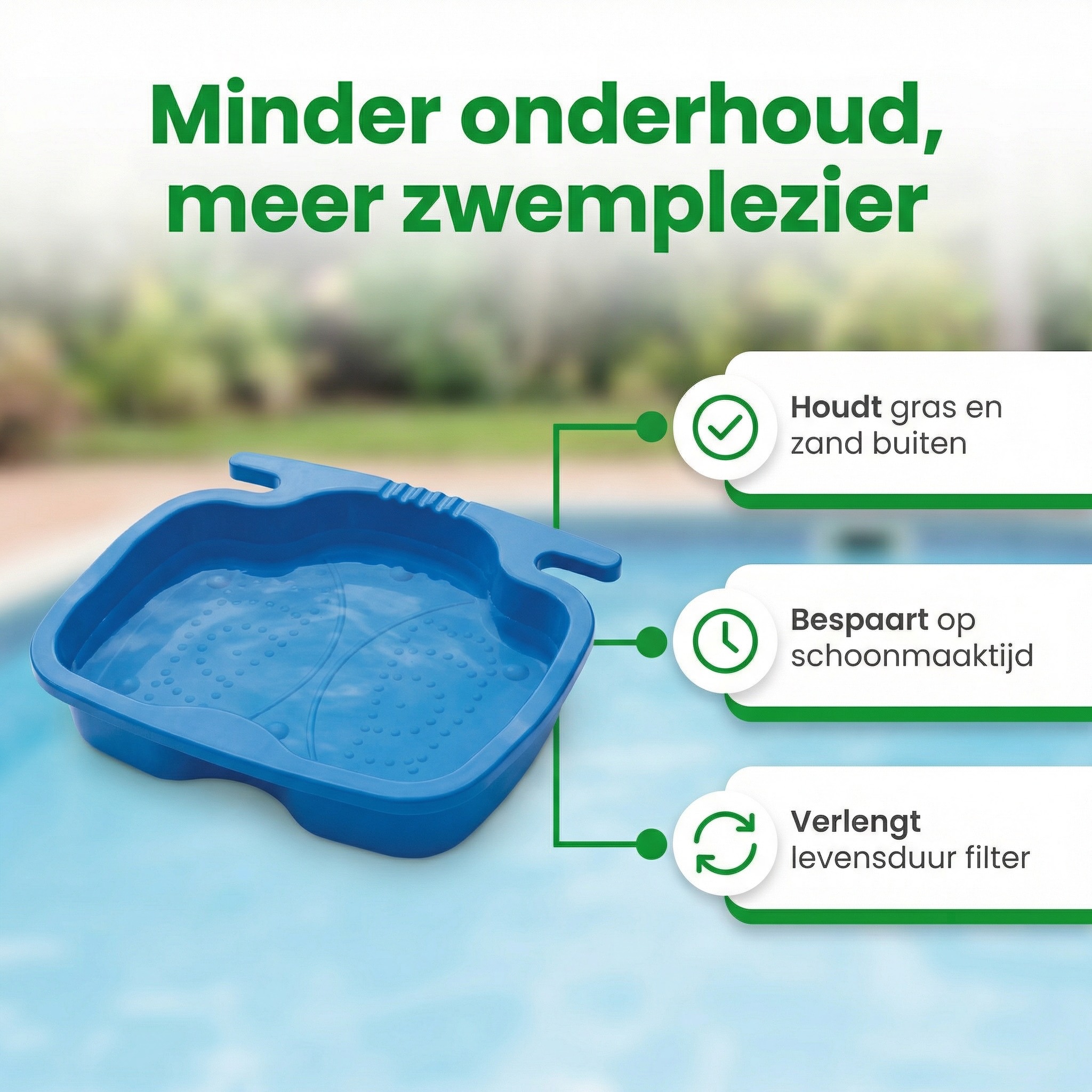 Intex voetenbad - Blue