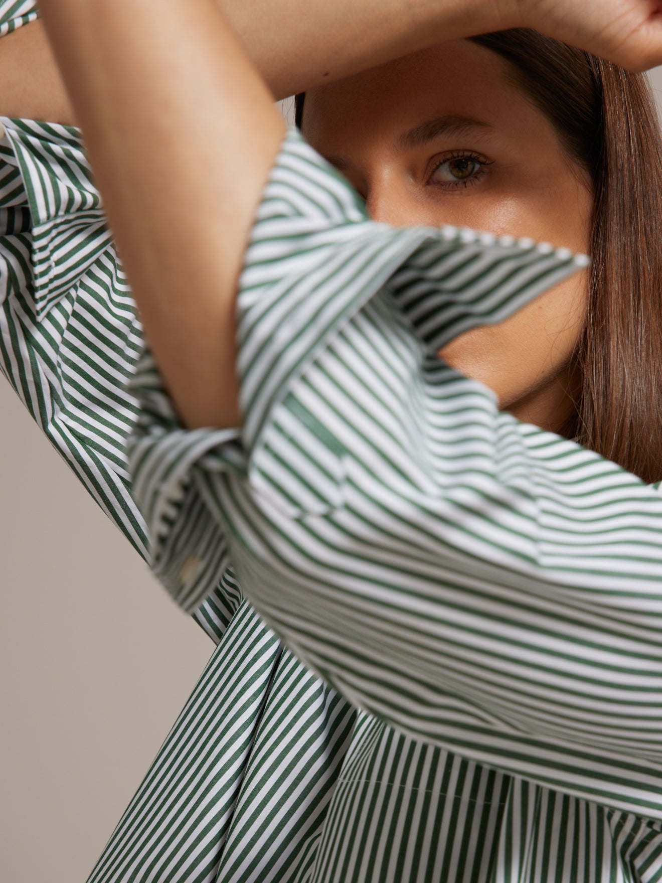 Chemise rayée femme - Coton biologique