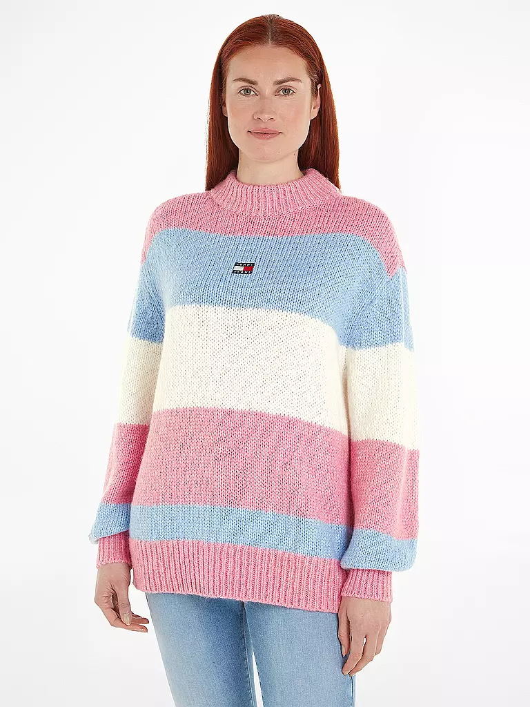 TOMMY JEANS Pullover rosa