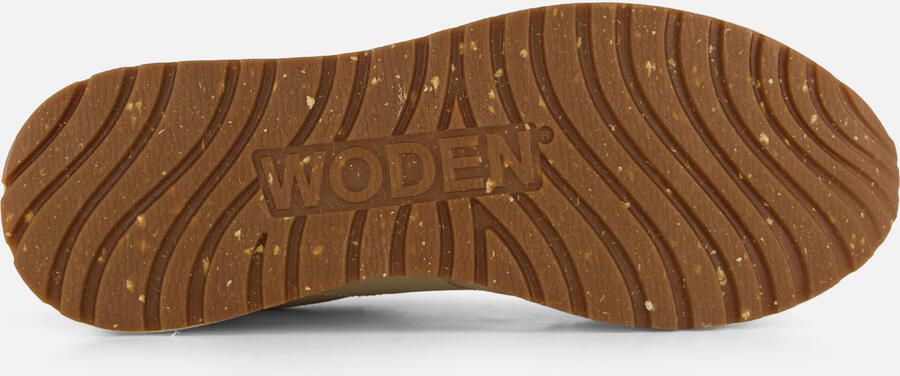 Woden Ronja Sneakers groen Leer Dames