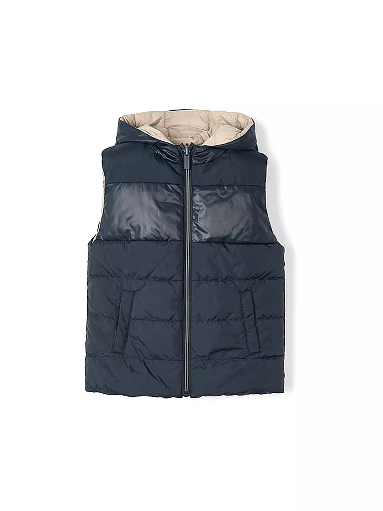 MAYORAL Jungen Wendesteppgilet beige