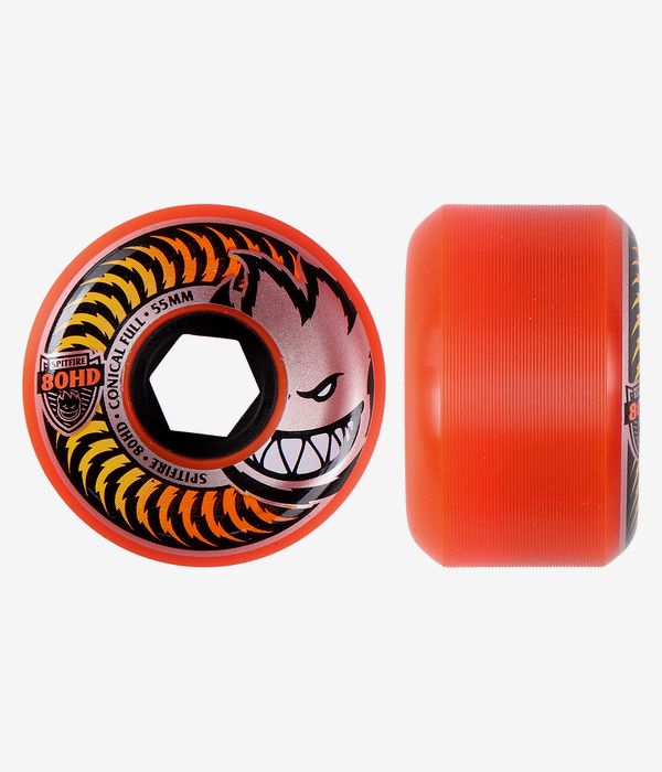 Spitfire Fade Conical Full Rollen (orange) 55 mm 80A 4er Pack