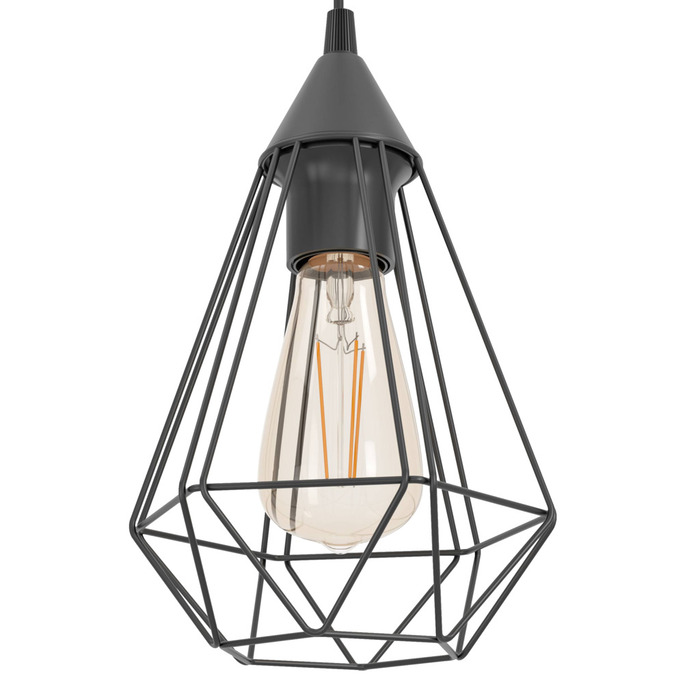 Eglo Tarbes langbordspendel sort L79 x H110 cm