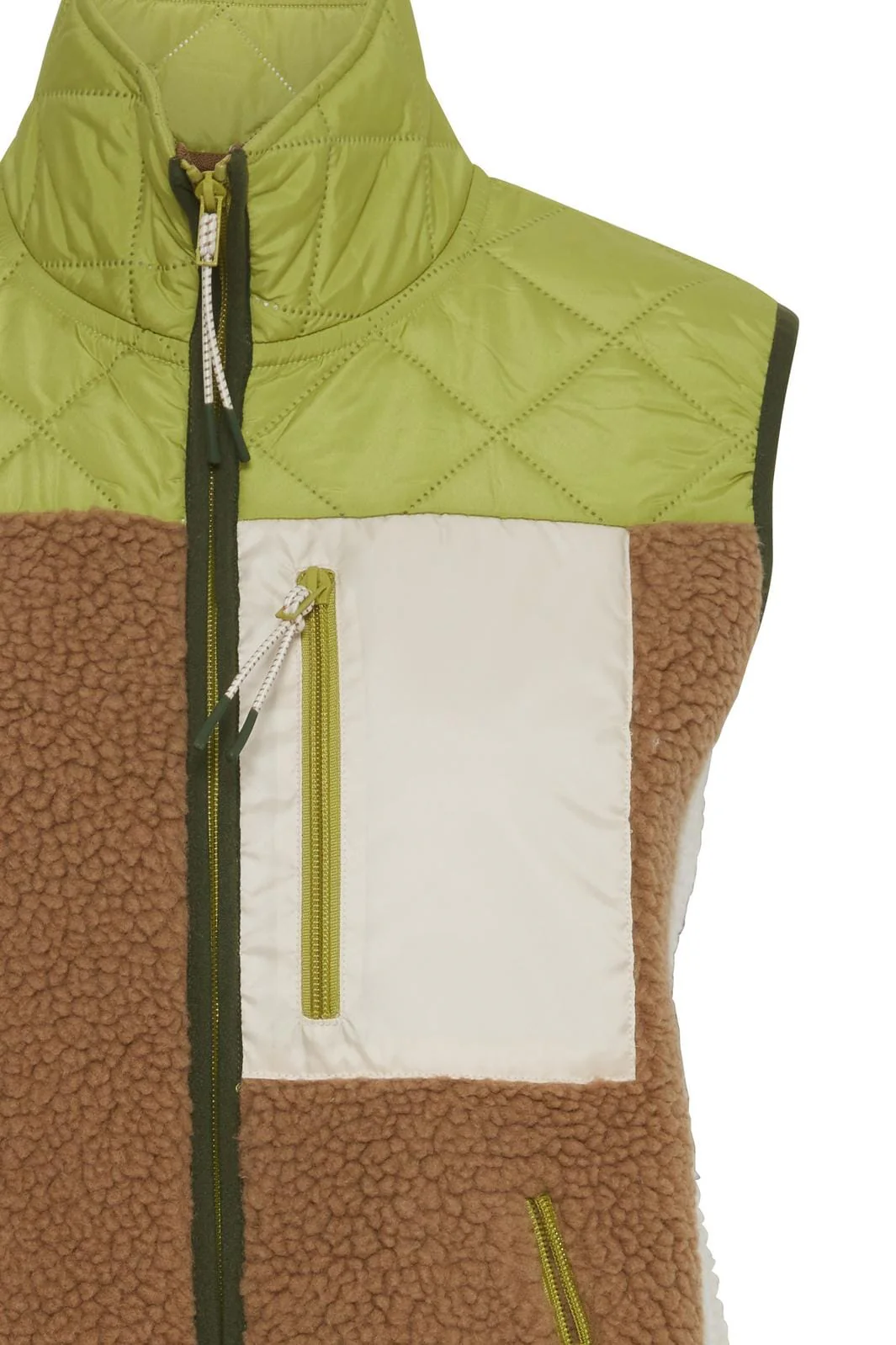 The Jogg Concept Jcberri Waistcoat 6 split pea mix