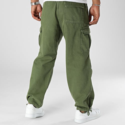 Pantalon Cargo Jean Vert