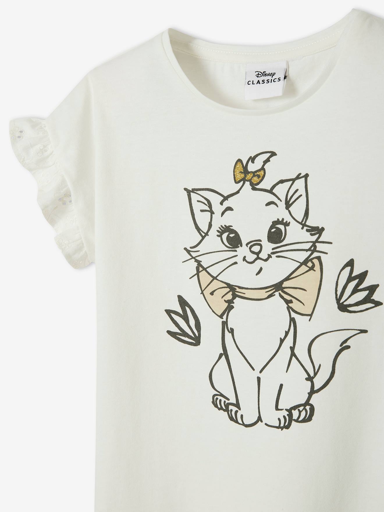 Camiseta The Aristocats®, bege claro, lisa com estampas.