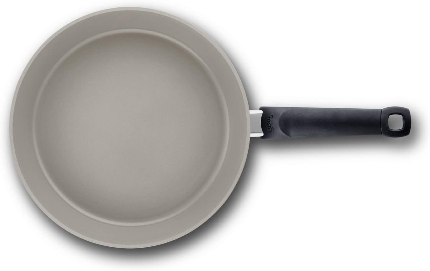 Fissler Ceratal Comfort Pfannen-Set / 2-teilig, Aluminium-Pfanne, Keramik-beschichtet (24+28 cm) Ceramic Bratpfanne antihaftend – Induktion [Exklusive bei Amazon], Grau