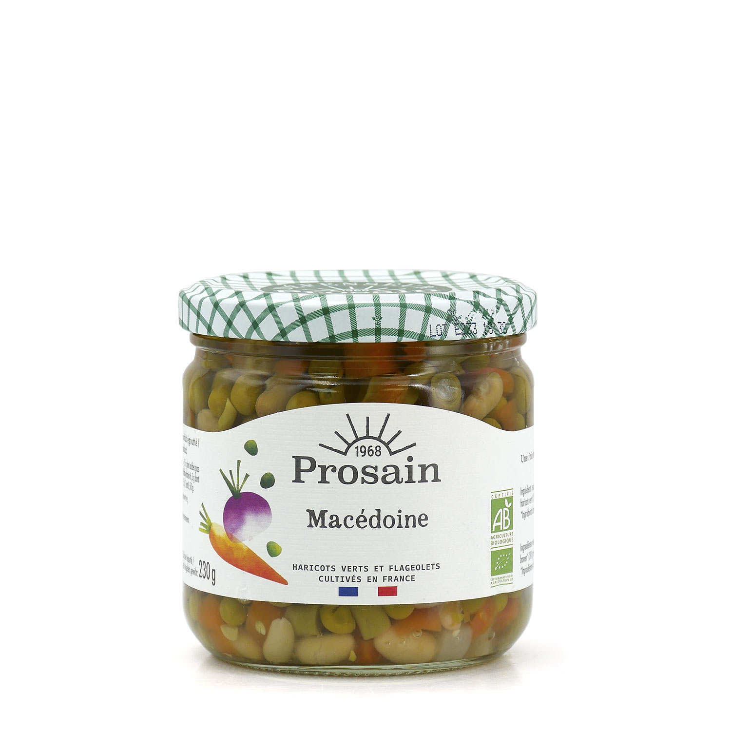 Macédoine de légumes bio