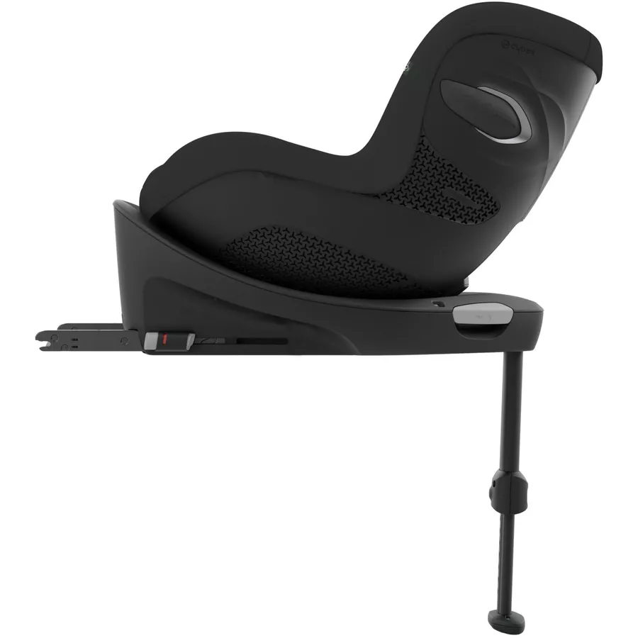 cybex GOLD Kindersitz Set Reboarder Sirona G inklusive Babyschale Cloud G inklusive Basisstation Base G Plus Moon Black
