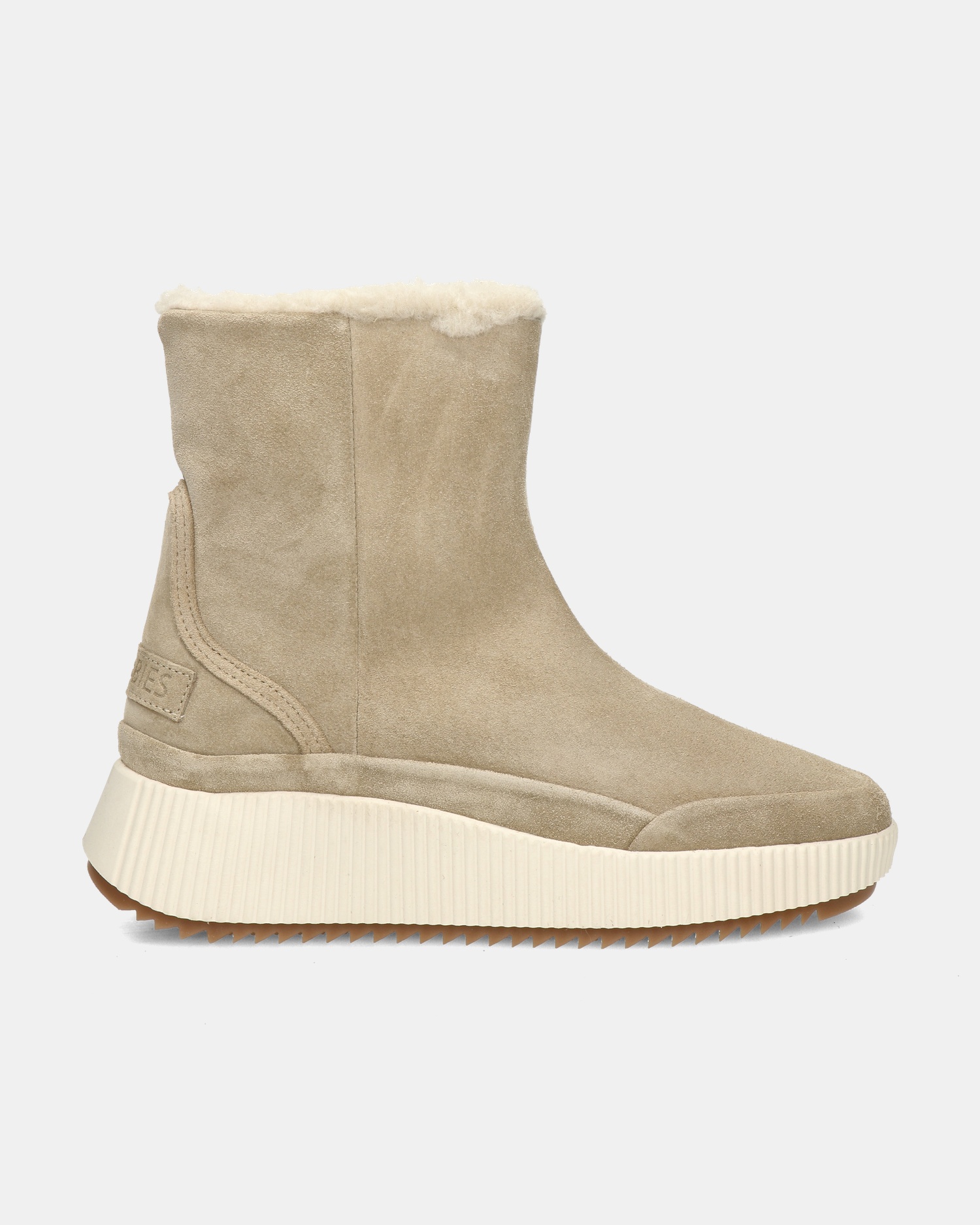 Shabbies Amsterdam Chavi Gevoerde boots  - beige