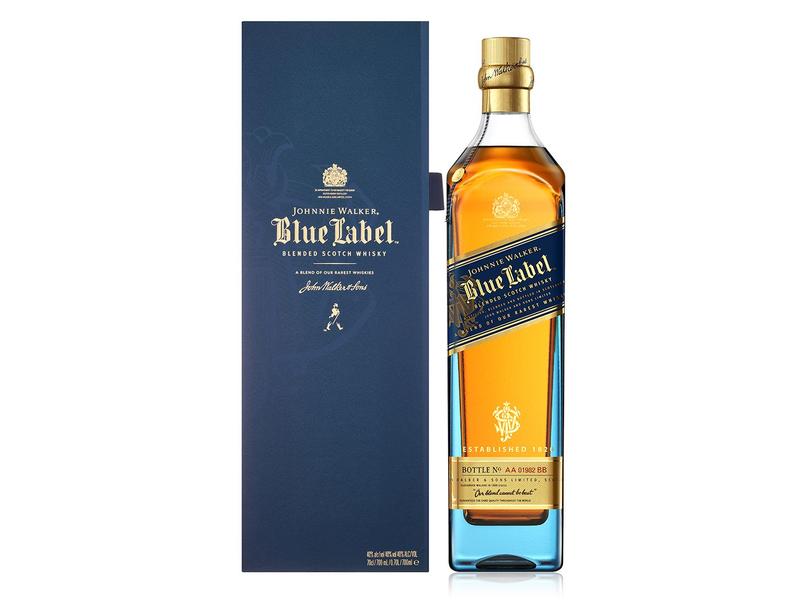 Johnnie Walker Whisky Blue Label 0.7 l Komplexe und süsslich-rauchige Spirituosen Spezialität