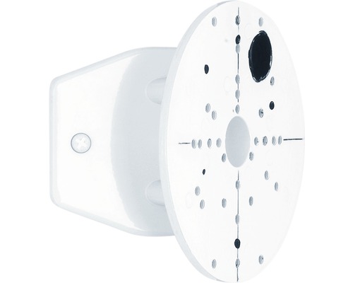 Hoekaansluiting voor buitenverlichting, wit