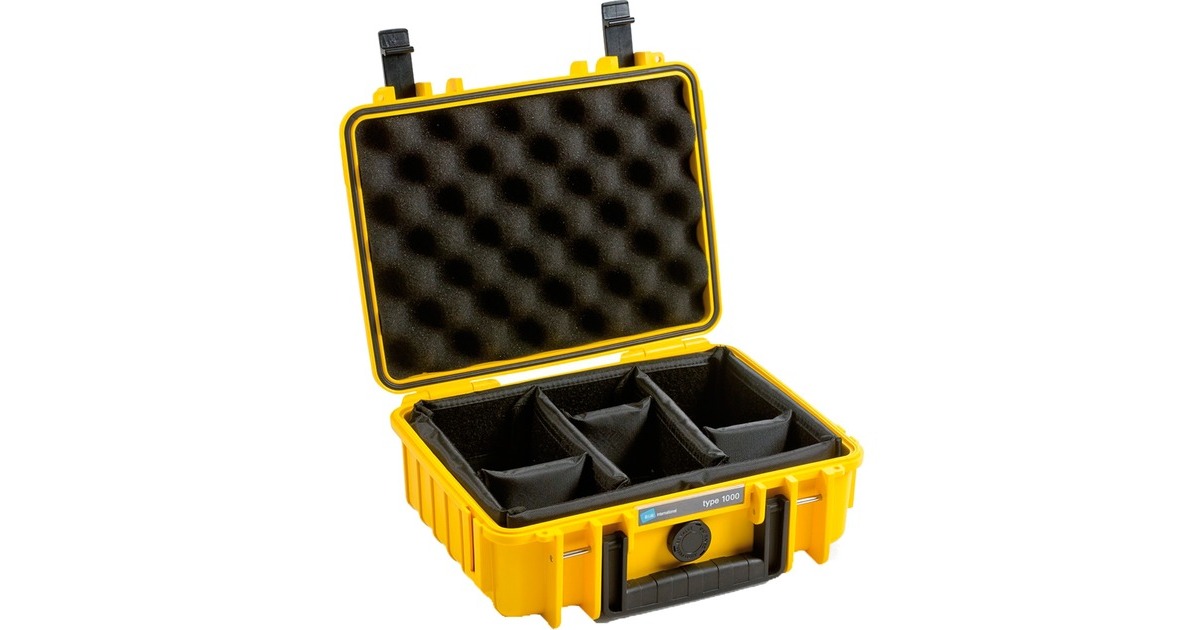 B&Woutdoor.case type 1000 RPD koffer  (Geel)