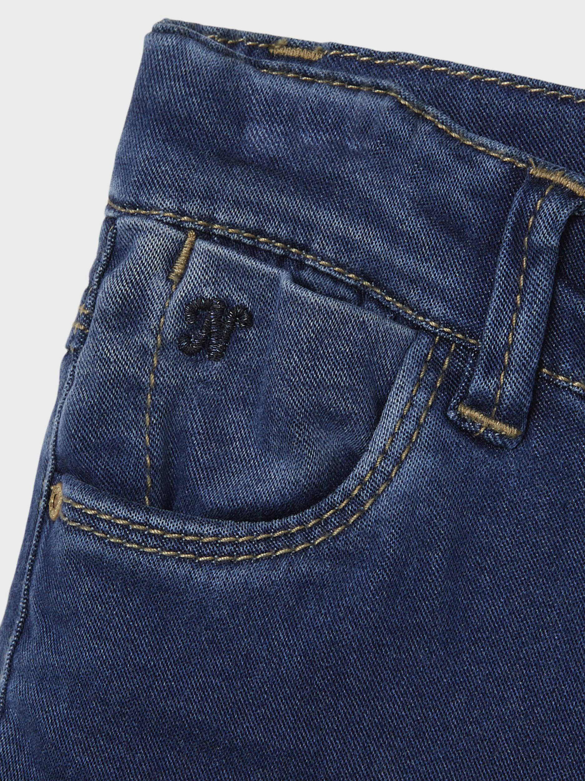 NAME IT skinny jeans NKFPOLLY dark blue denim