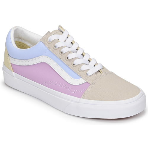 Vans - OLD SKOOL - Beige / Violet