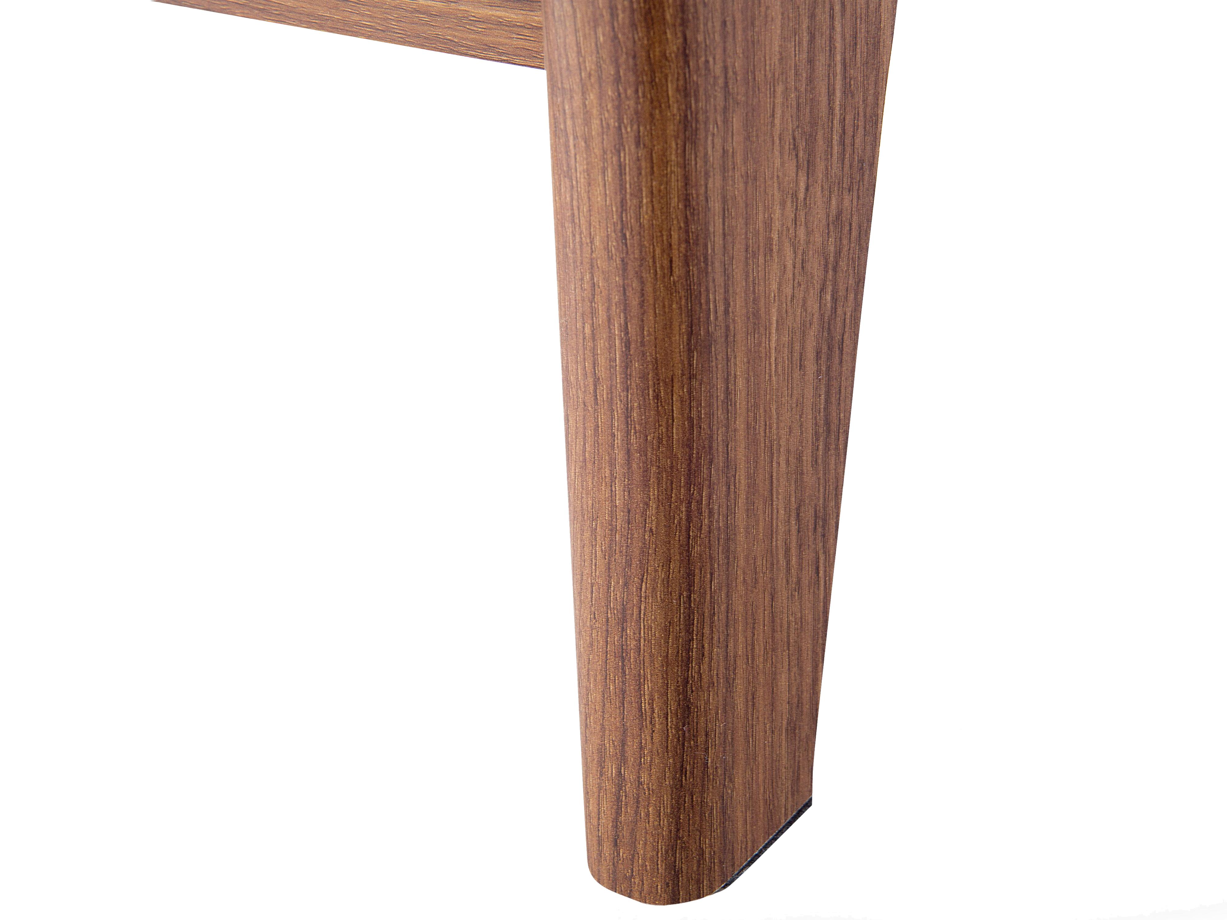 TV-meubel SYRACUSE Bruin/wit
