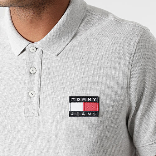 Polo Manches Courtes 9444 Gris Chiné