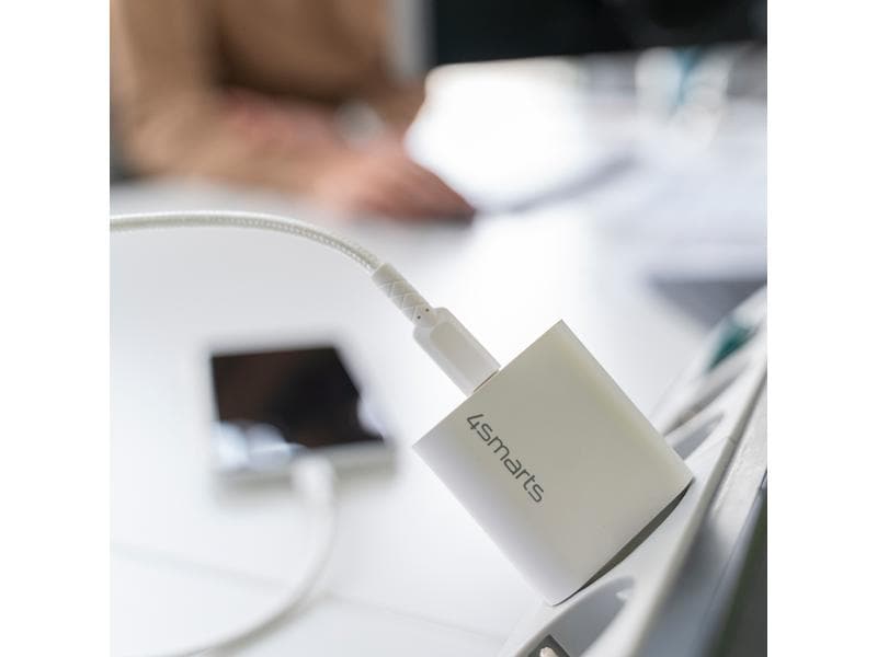 4smarts USB-Wandladegerät VoltPlug PD 20W Kompakter USB-C-Ladeadapter mit PowerDelivery Technologie