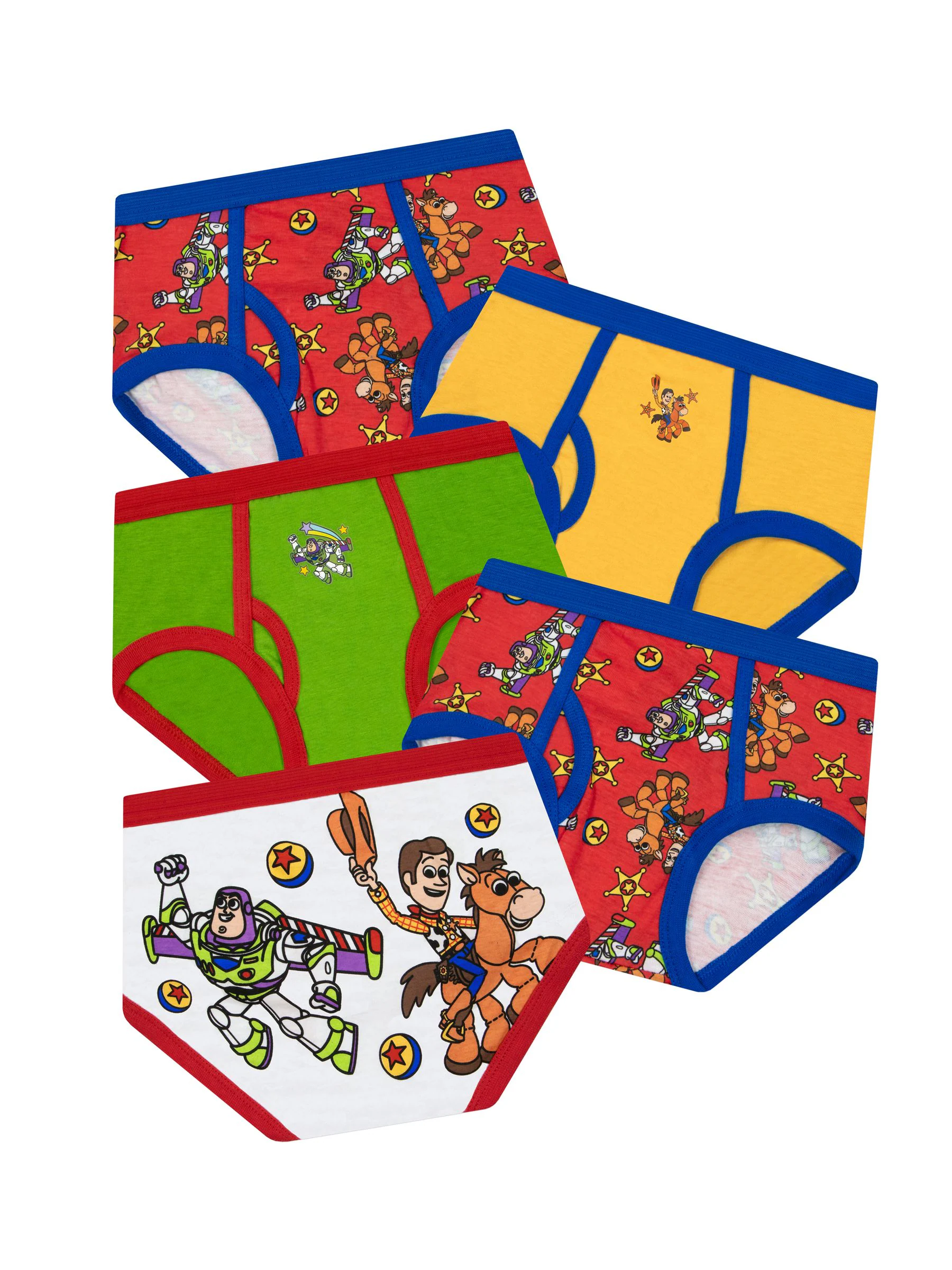 Character Toy Story Boys Briefs Pack Of 5