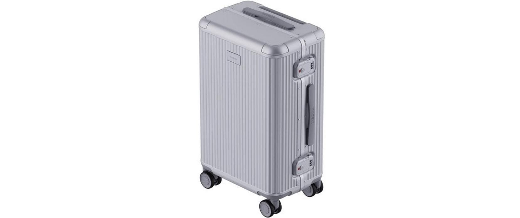 Rahmen Rollkoffer 62 l, Silber<br>Aluminium-Rahmen Rollkoffer
