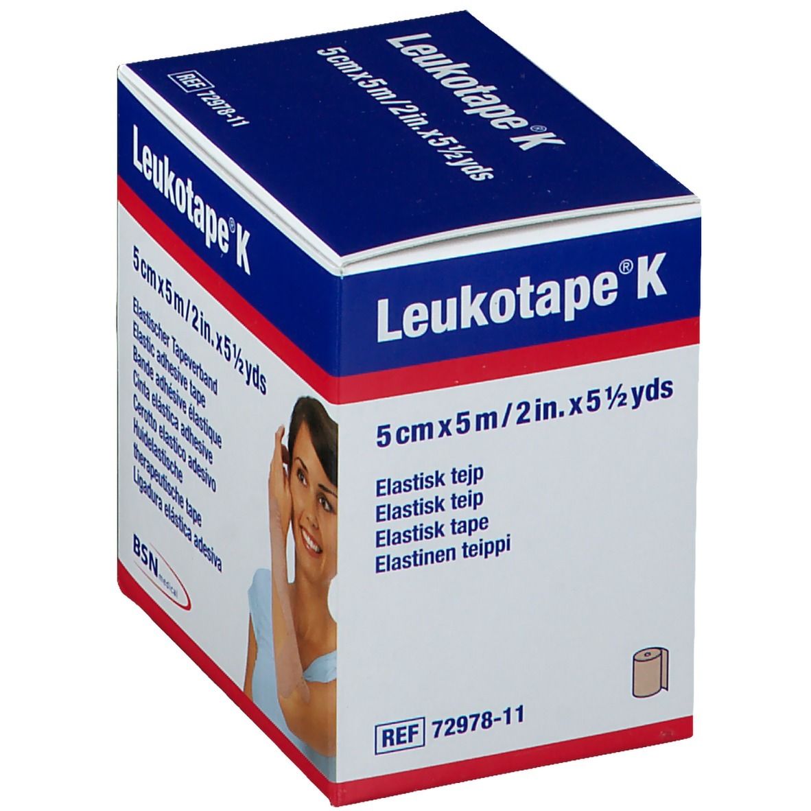 Leukotape® K 5 cm x 5 m hautfarbend