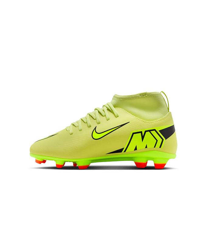 Nike JR SUPERFLY 10 CLUB FG/MG FQ8318-300 LIMELIGHT-VOLT-HYPER-CRIMSON