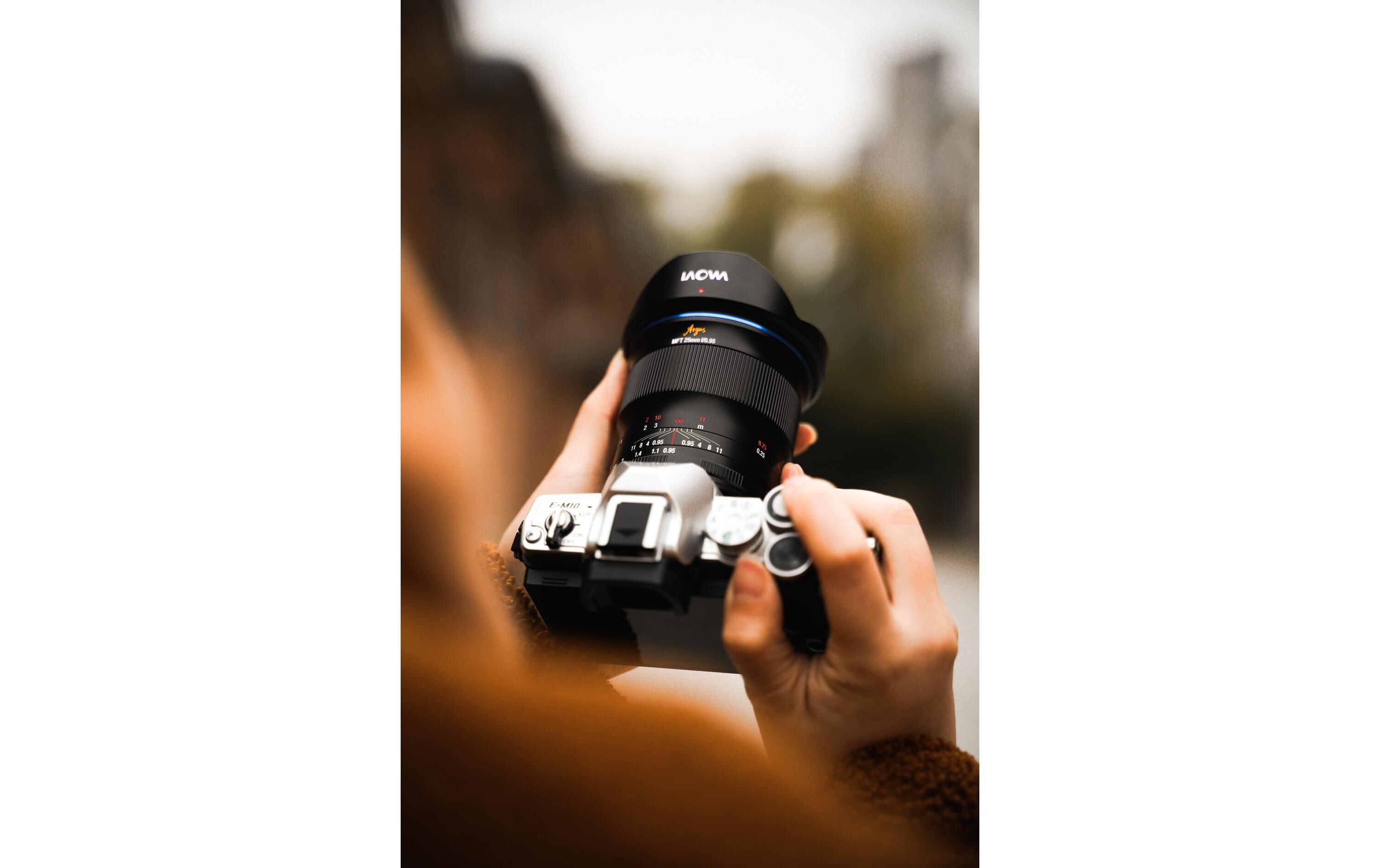 Festbrennweite Argus 25 mm f/0.95 MFT APO – MFT<br>Laowa Argus 25 mm f/0.95 MFT APO