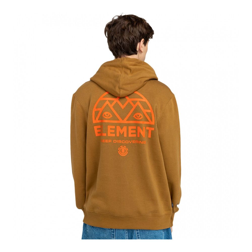 Element DISCO - Sweat Homme dull gold