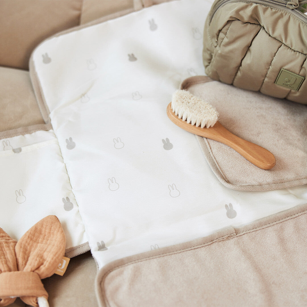 Jollein verschoonmat badstof miffy - nougat