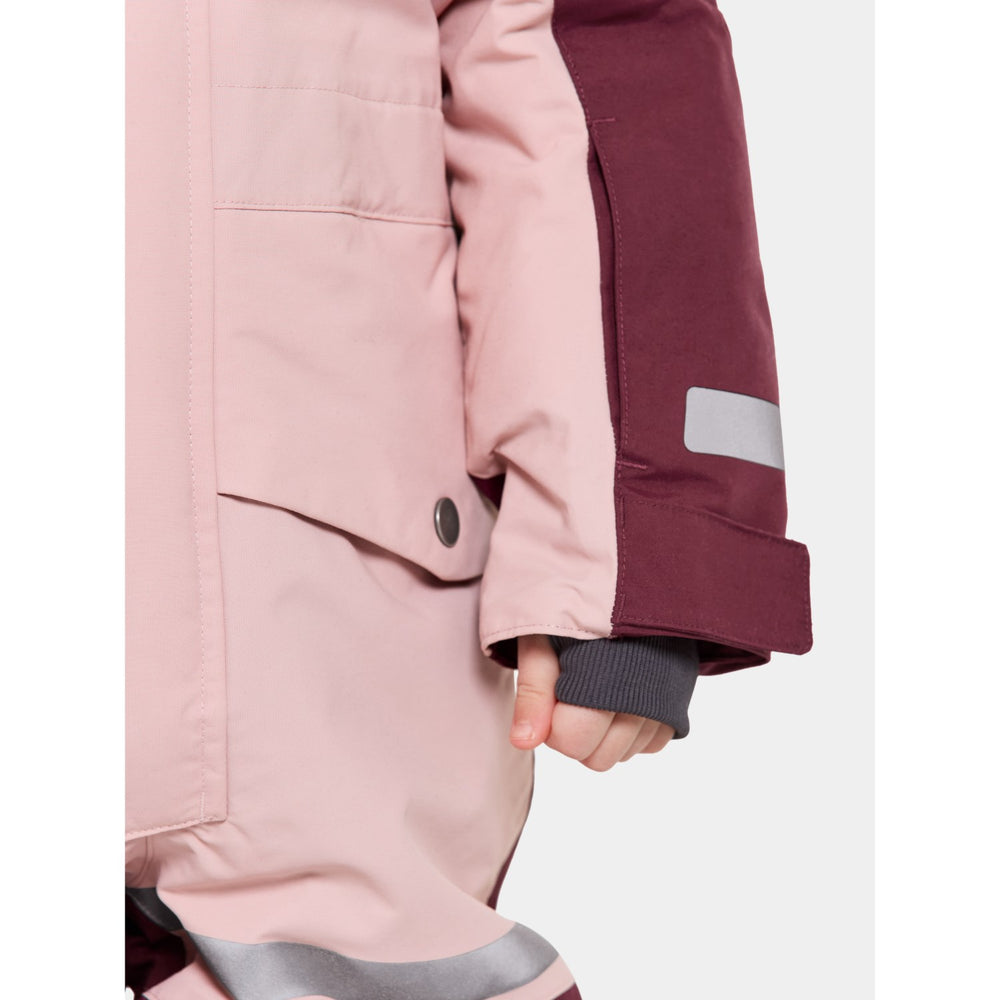 Køb Didriksons Dusty Pink Bjärven Kids Flyverdragt 8 | Luksusbaby