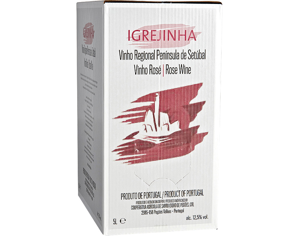 VINHO ROSÉ IGREJINHA SETÚBAL BAG IN BOX 5L