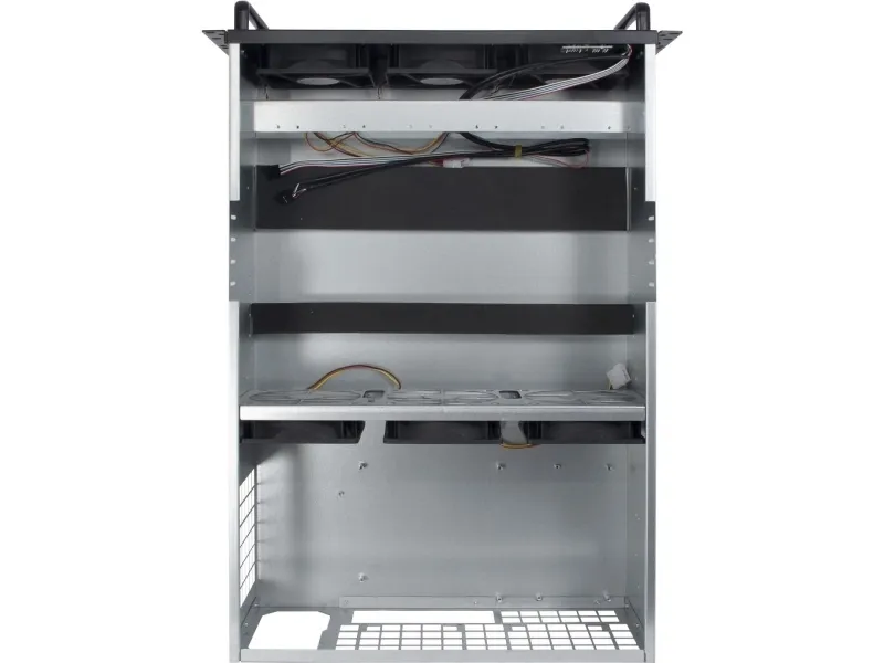 Inter-Tech 4W2 Mining Rack - Rack-monterbar - 4U - ATX - ingen strømforsyning (ATX) - USB