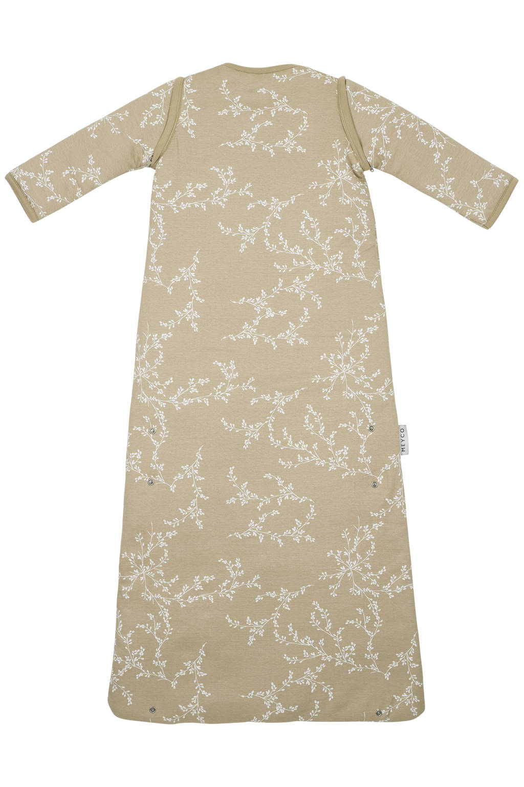 4-seizoenen slaapzak Branches beige/wit