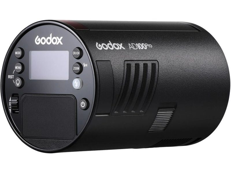 Godox Blitzgerät AD100PRO, 100W TTL und Akku Kompakter und leichter Studioblitz mit kabelloser Steürung und schnellem Blitzfolgezyklus