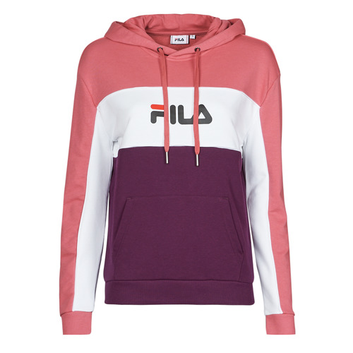 Fila - AQILA HOODY - Rose / Blanc / Violet