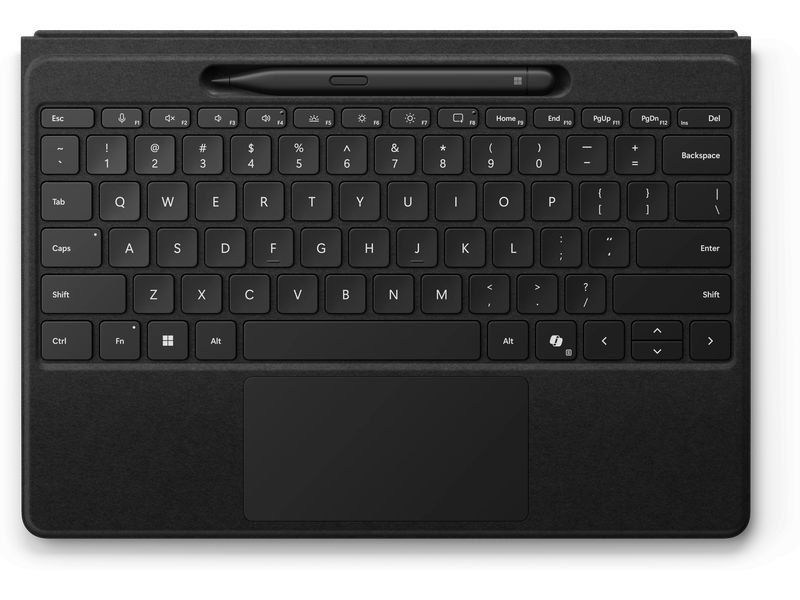 Microsoft Surface Pro Flex Keyboard für Business mit Slim P Tastaturcover und Eingabestift für das Surface Pro 8, Pro 9, Pro 10 und Surface Pro 11