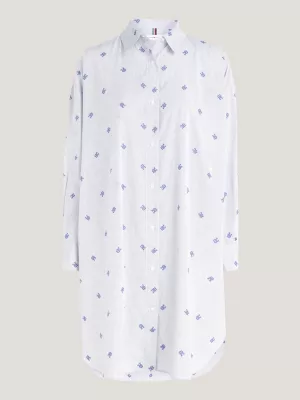 Vestido camisa oversized listrado Ithaca