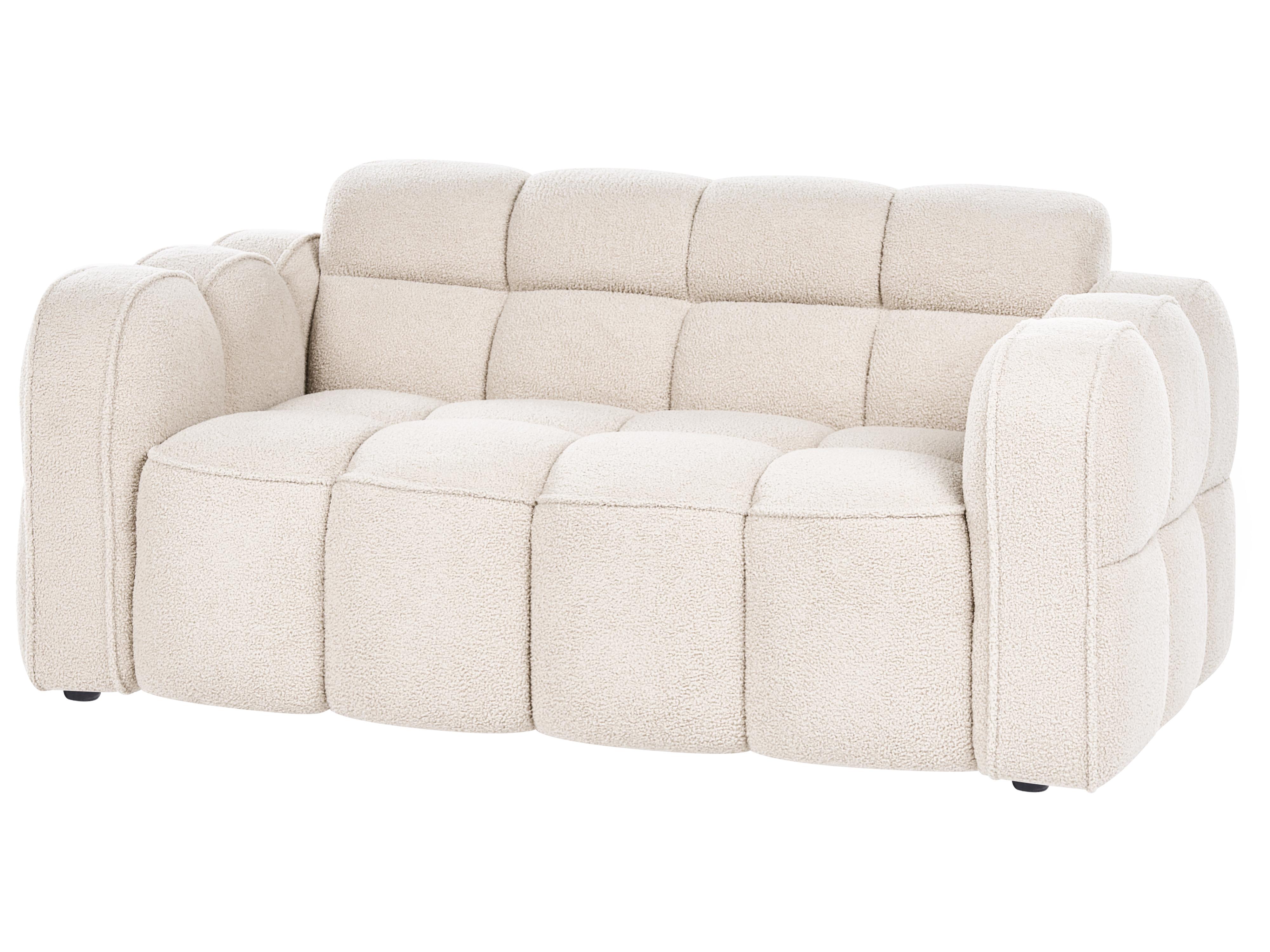 Bank 2-zits UTANA Bouclé Beige