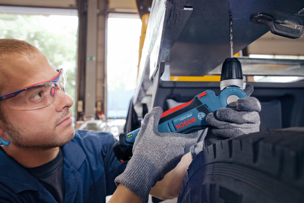 Bosch GWB 12V-10 Accu haakse boormachine (in L-Boxx) - 0601390909