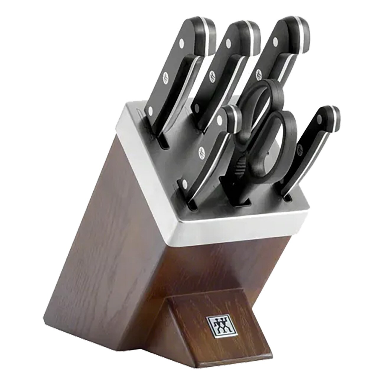 Zwilling Gourmet Messerblock 7-tlg SharpBlock braun Messerblock