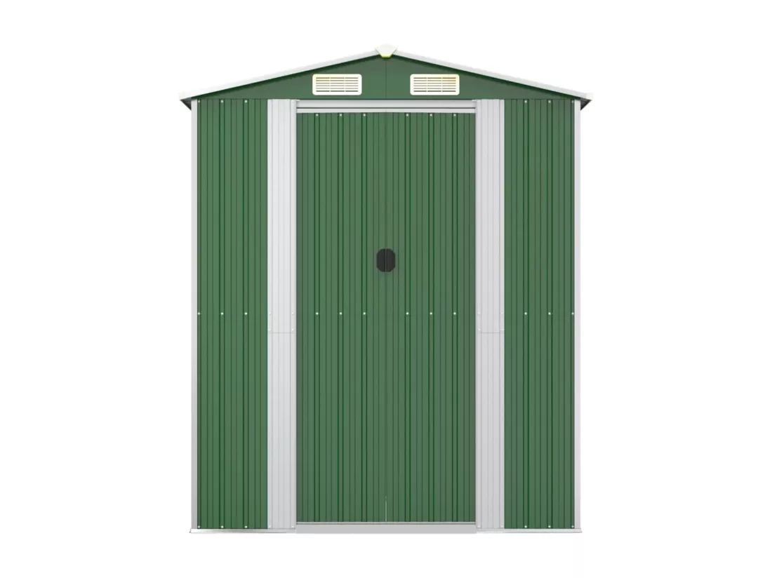 Abri de jardin Vert 192x1021x223 cm Acier galvanisé