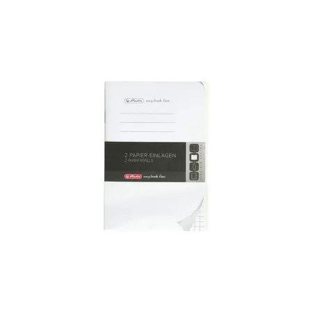 Herlitz Refill Flex A6 kariert My Book 2 x 40 Blatt