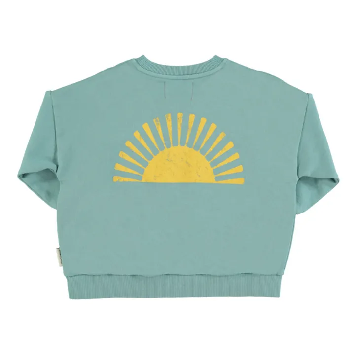 Piupiuchick Sweat Burning Sand Coton Bio | Bleu canard