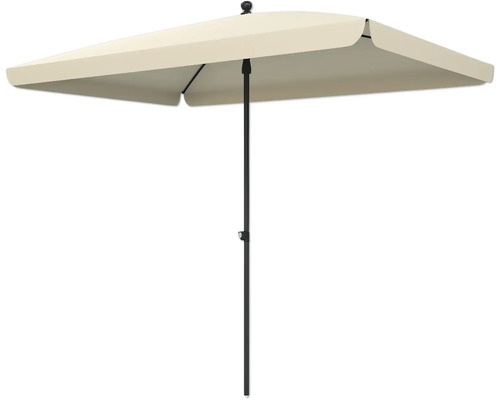 Soluna Cannes Push Up Parasol 140 x 210 cm Polyester (PES) ecru