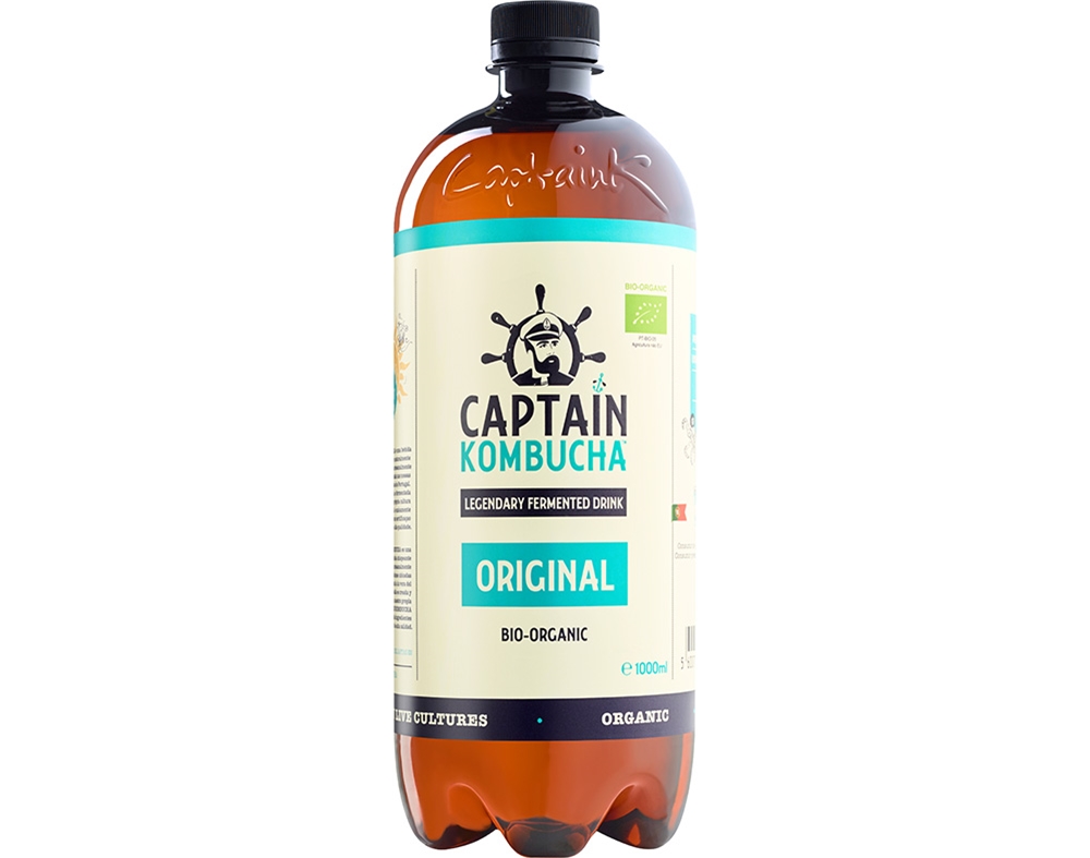 KOMBUCHA THE GUTSY CAPTAIN ORIGINAL BIO 1 L