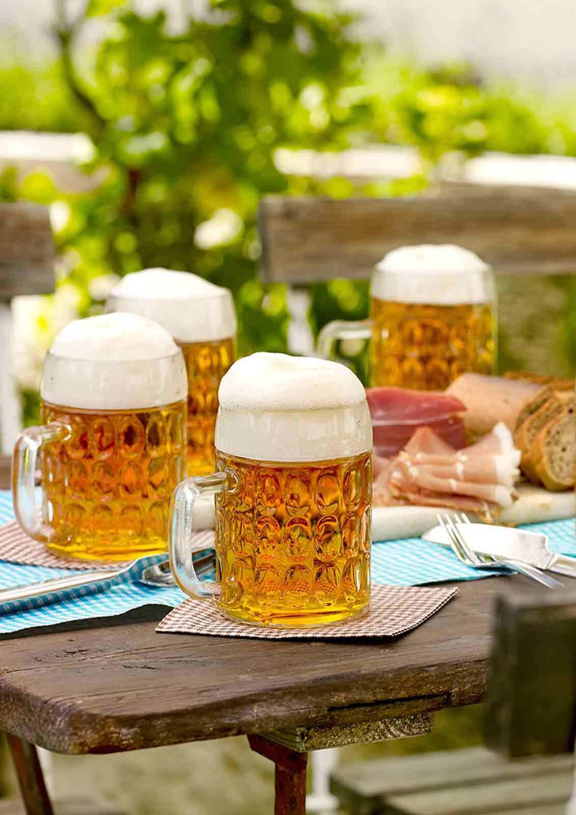 Stölzle Lausitz Bierkrüge Kaiser 0,5 Liter 6er Set